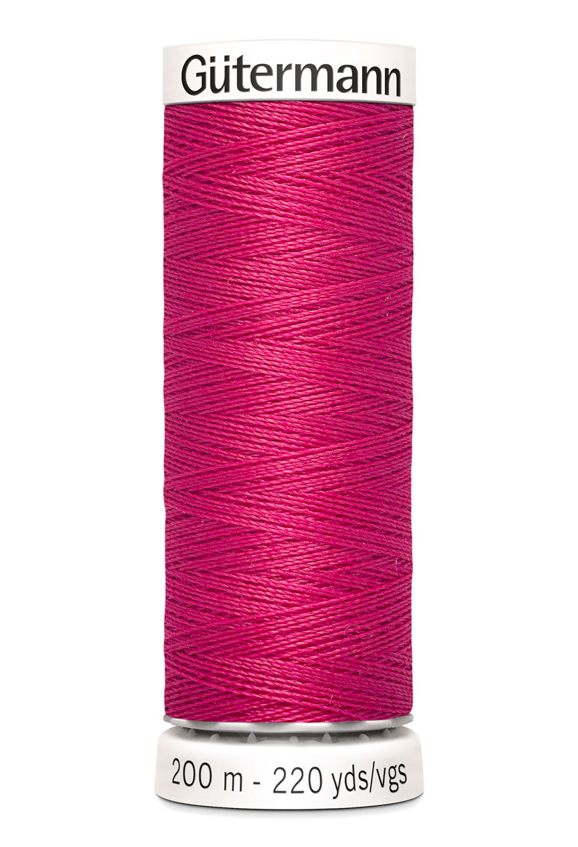 Gütermann alle stoffers sytråd, 200 m, farve 382 – Neonpink