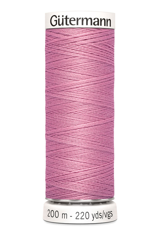 Gütermann alle stoffers sytråd, 200 m, farve 663 – Lys pink