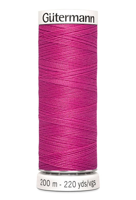 Gütermann alle stoffers sytråd, 200 m, farve 733 – Pink