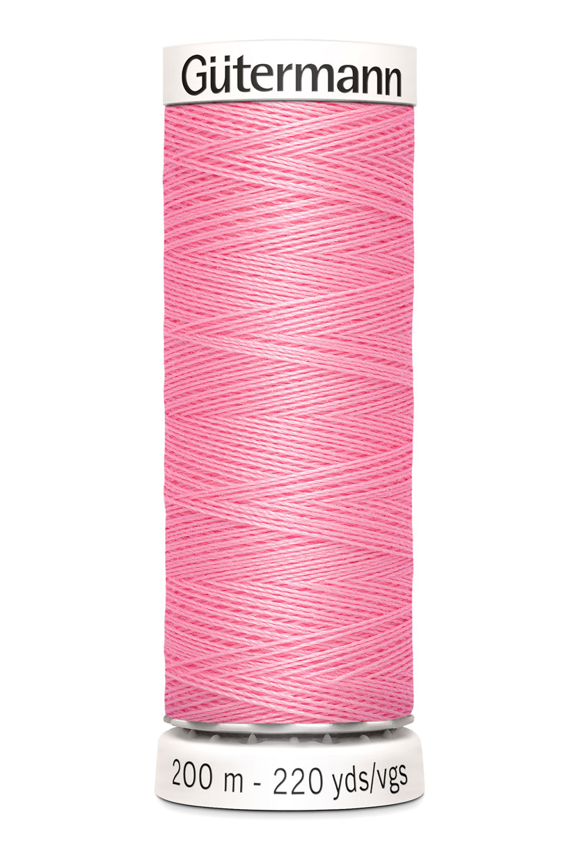 Gütermann alle stoffers sytråd, 200 m, farve 758 – Rosa