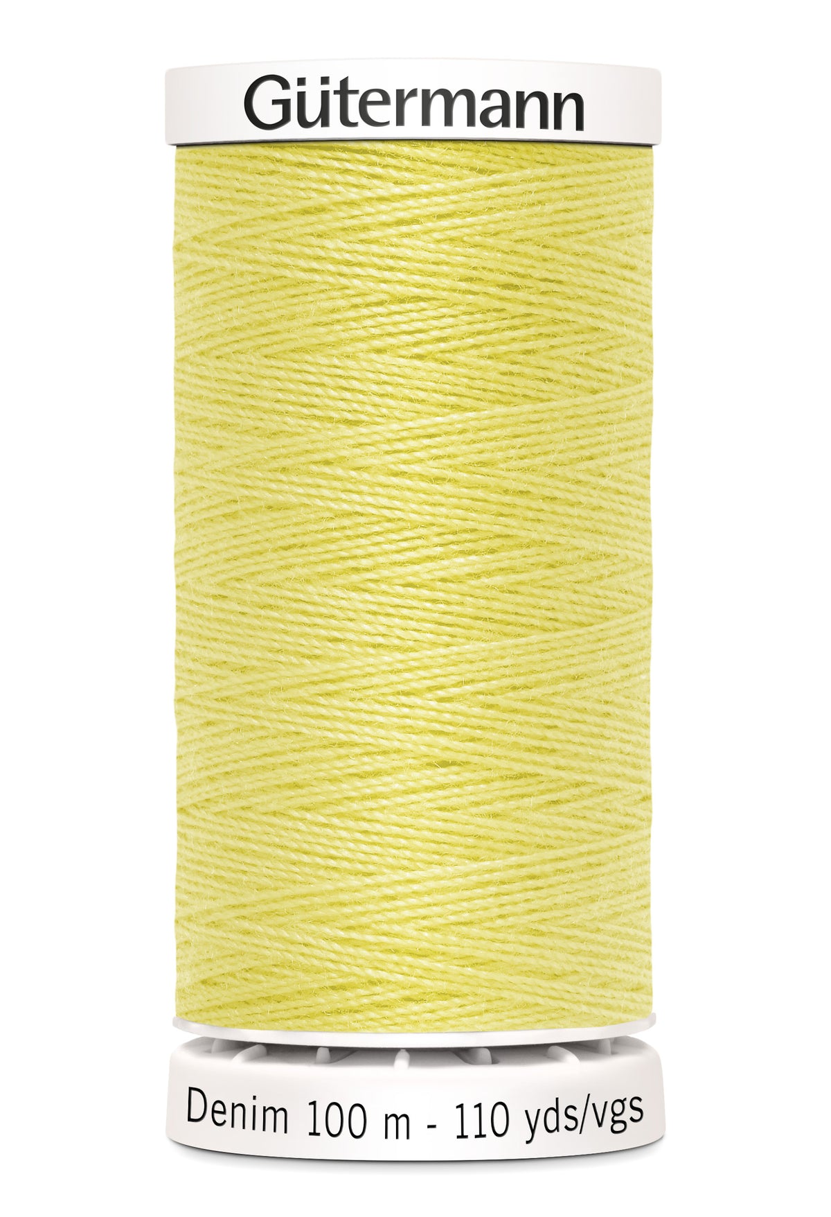 Gütermann Denim, 100 m, farve 1380 – Lysegul