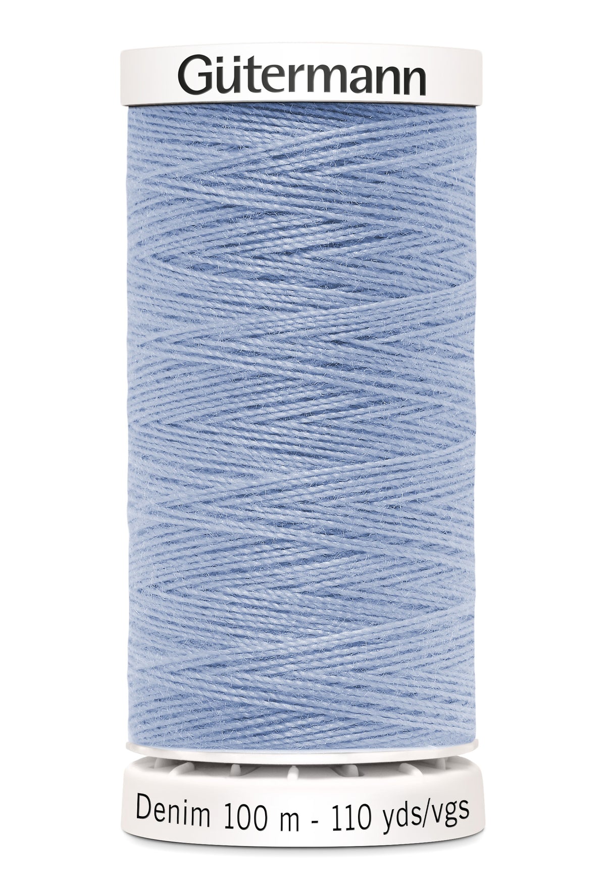 Gütermann Denim, 100 m, farve 6140 – Lyseblå