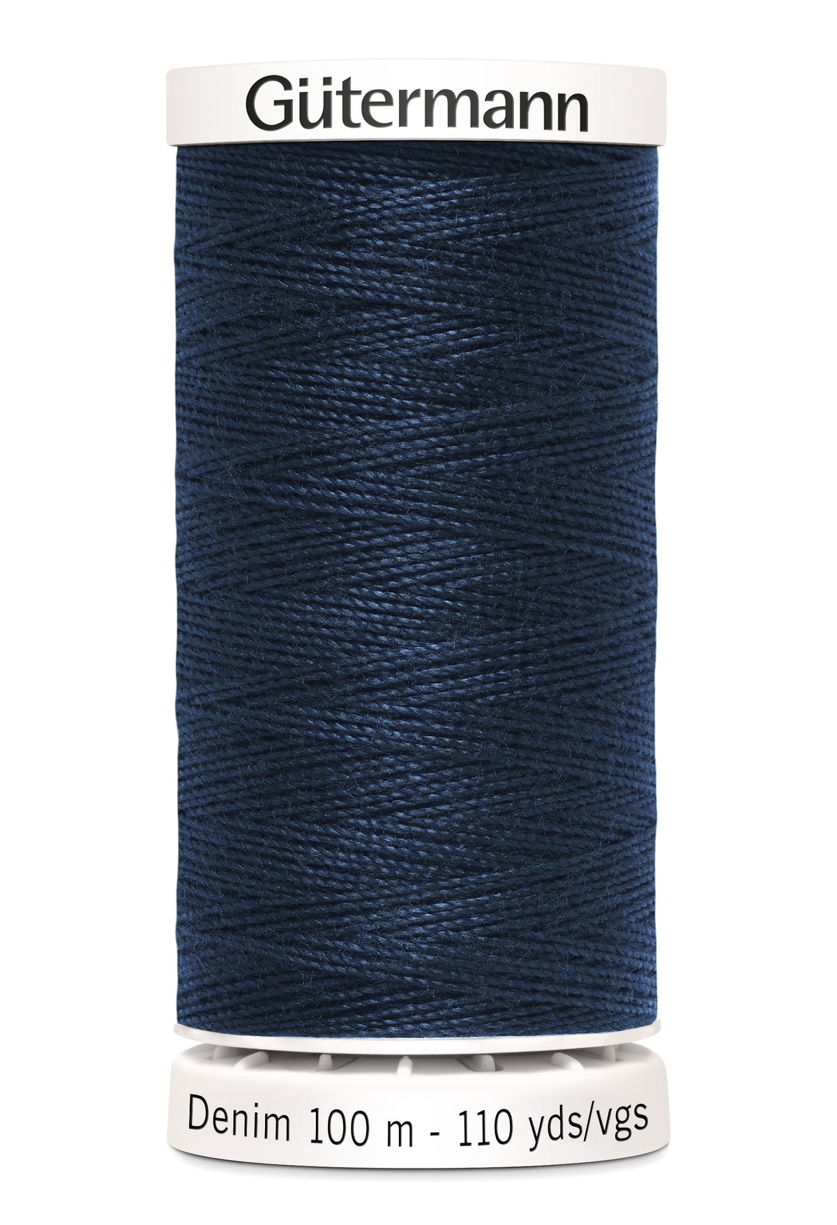 Gütermann Denim, 100 m, farve 6855 – Mørkeblå