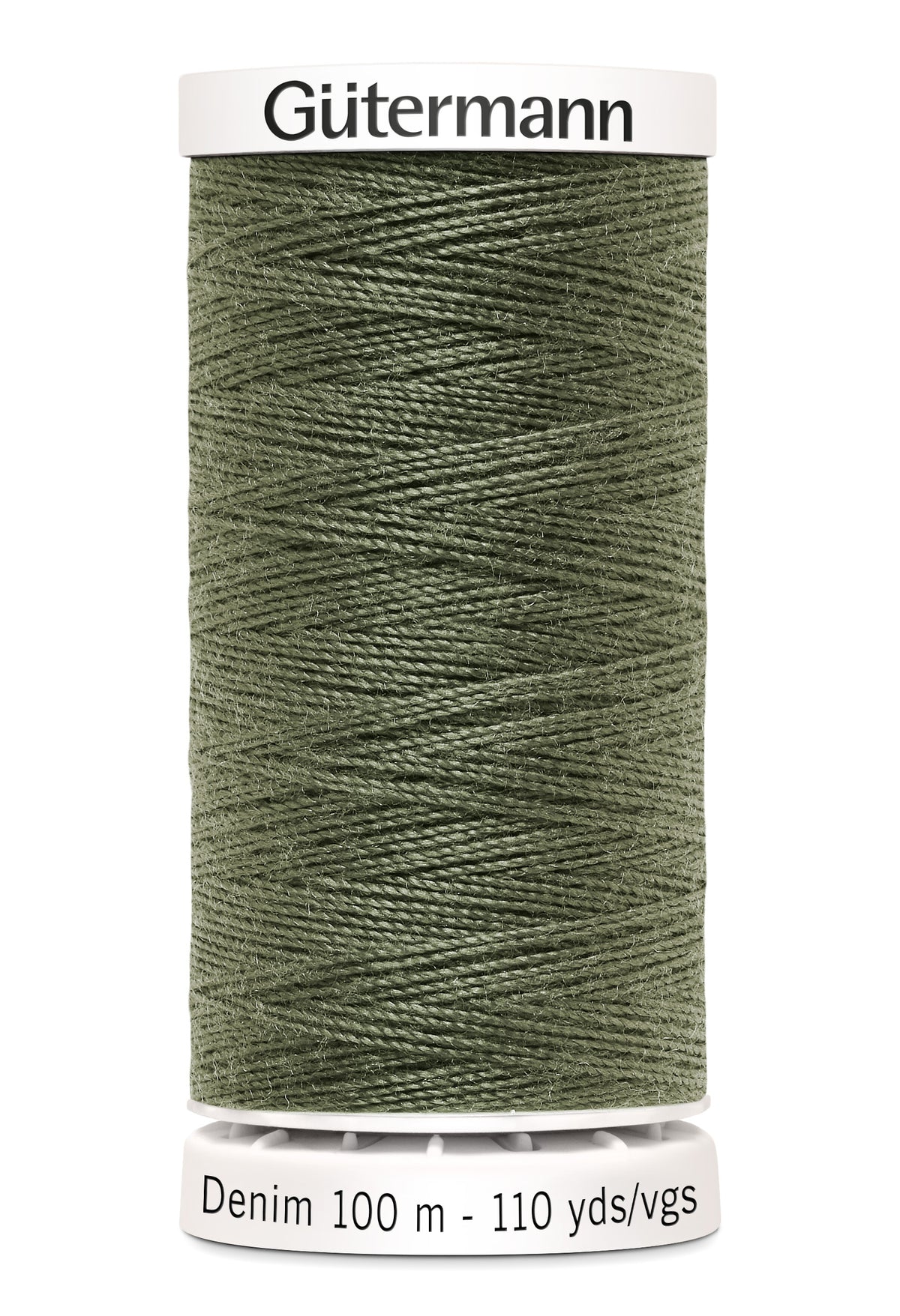 Gütermann Denim, 100 m, farve 9025 – Grøn