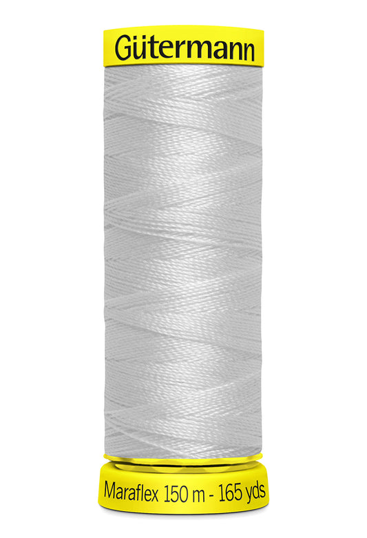 Gütermann Maraflex, 150 m, farve 8 – Lysegrå