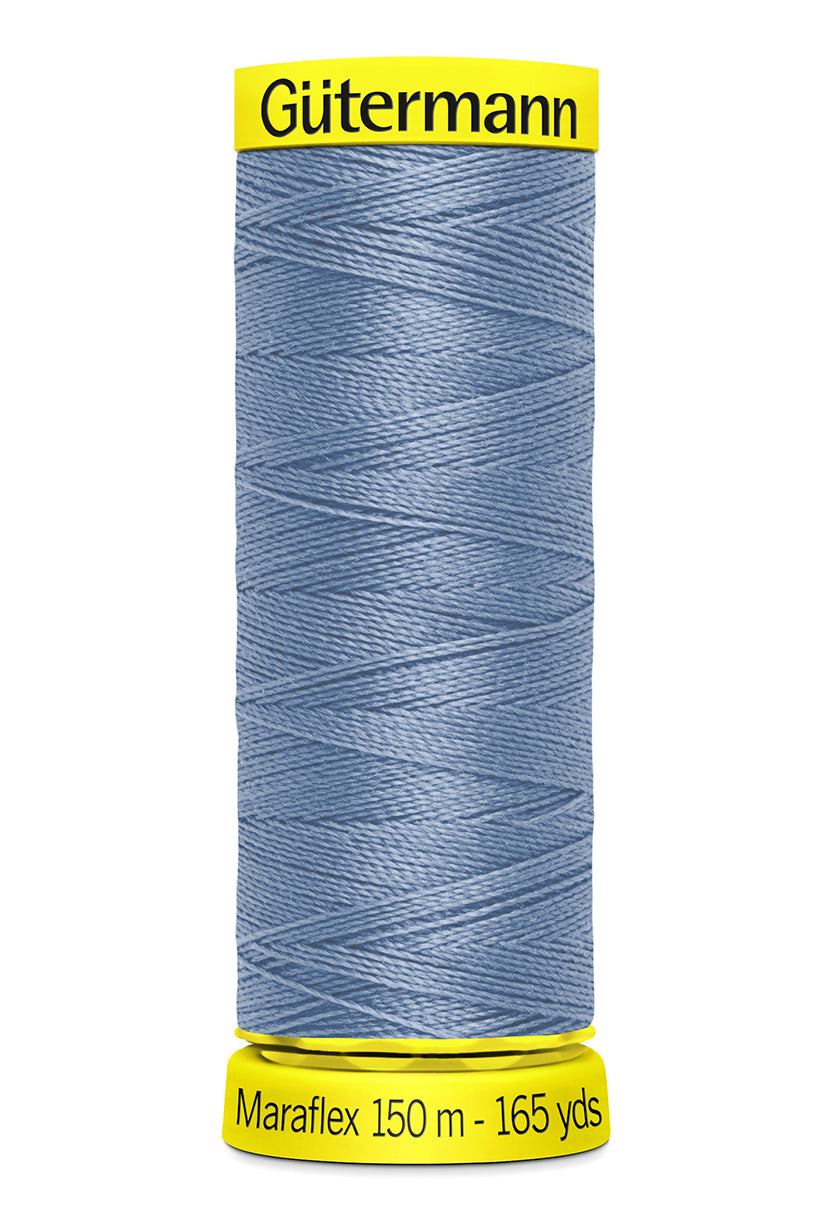Gütermann Maraflex, 150 m, farve 143 – Lyseblå