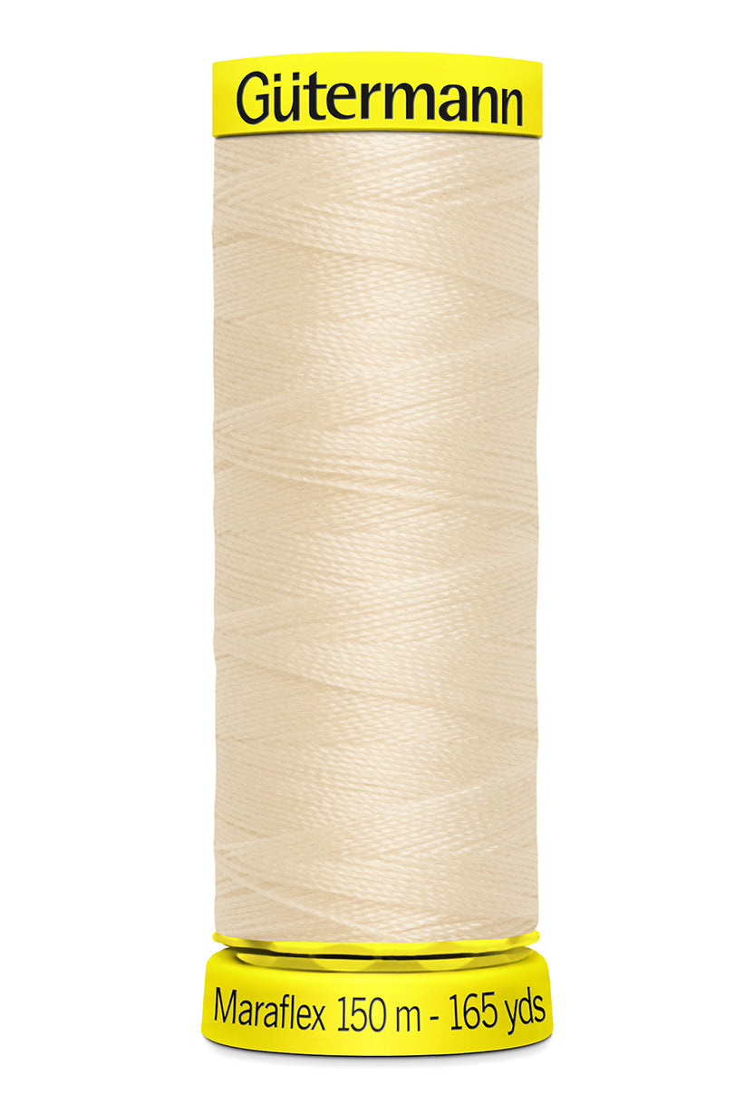 Gütermann Maraflex, 150 m, farve 169 – Lys beige