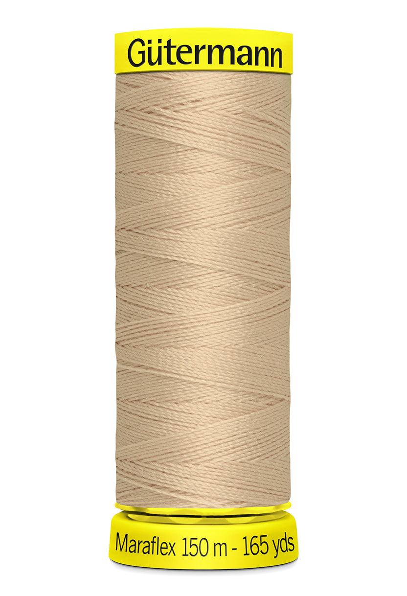 Gütermann Maraflex, 150 m, farve 186 – Beige