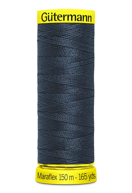Gütermann Maraflex, 150 m, farve 339 – Mørkeblå