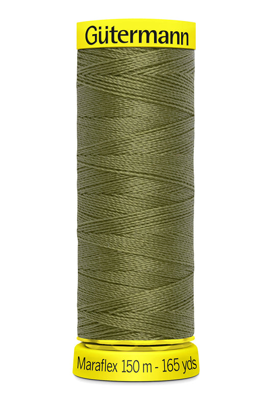 Gütermann Maraflex, 150 m, farve 432 – Olivengrøn