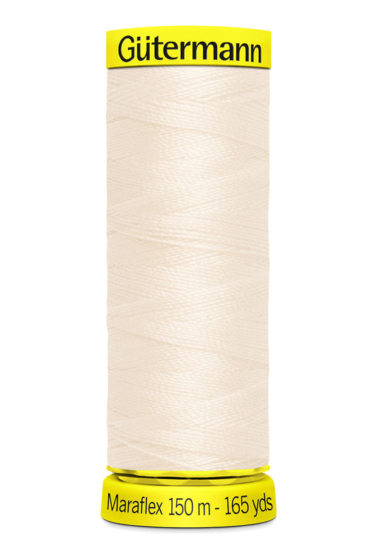 Gütermann Maraflex, 150 m, farve 802 – Lys beige