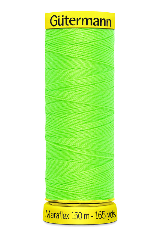 Gütermann Maraflex, 150 m, farve 3853 – Neongrøn