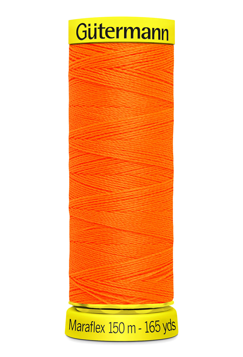 Gütermann Maraflex, 150 m, farve 3871 – Neonorange