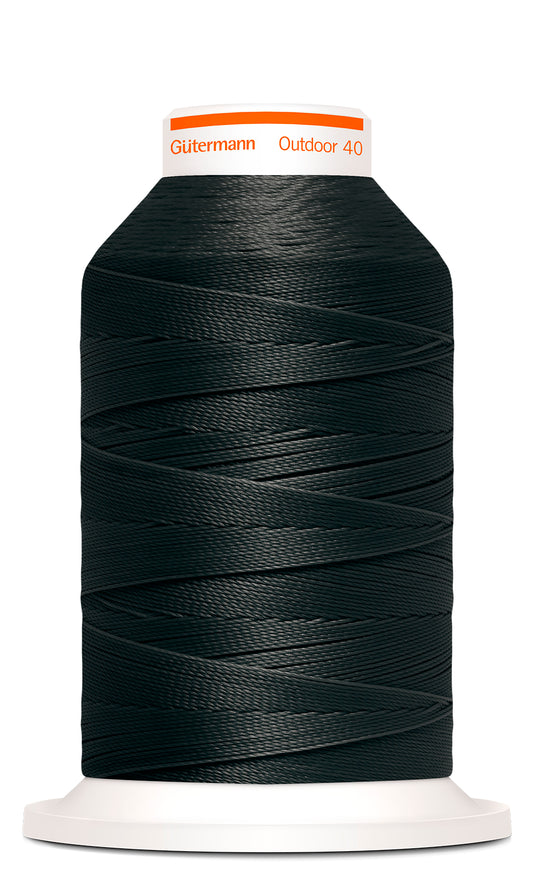 Gütermann Outdoor 40, 400 m, farve 1000 – Sort