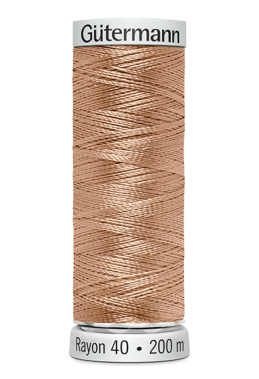 619 - Støvet Fersken Rayon 40 – 200 m