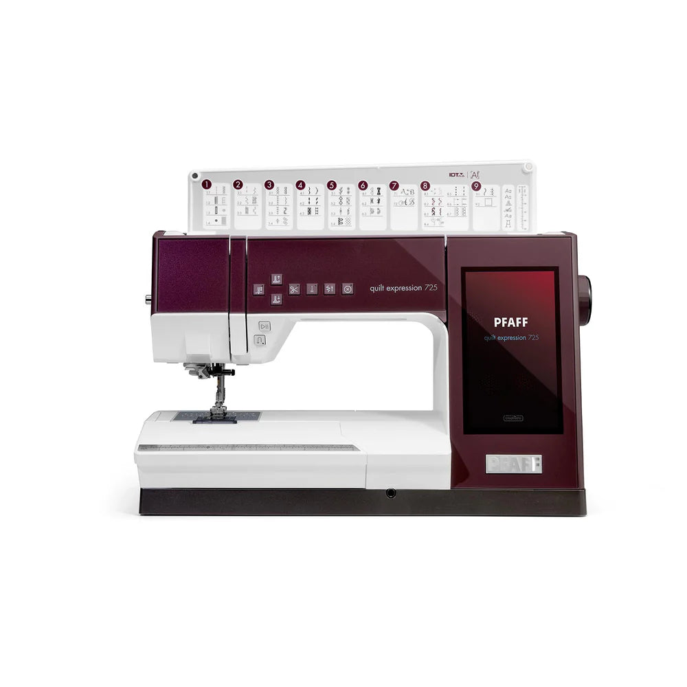 Pfaff expression™ 725 – Nyhed! Forudbestil nu