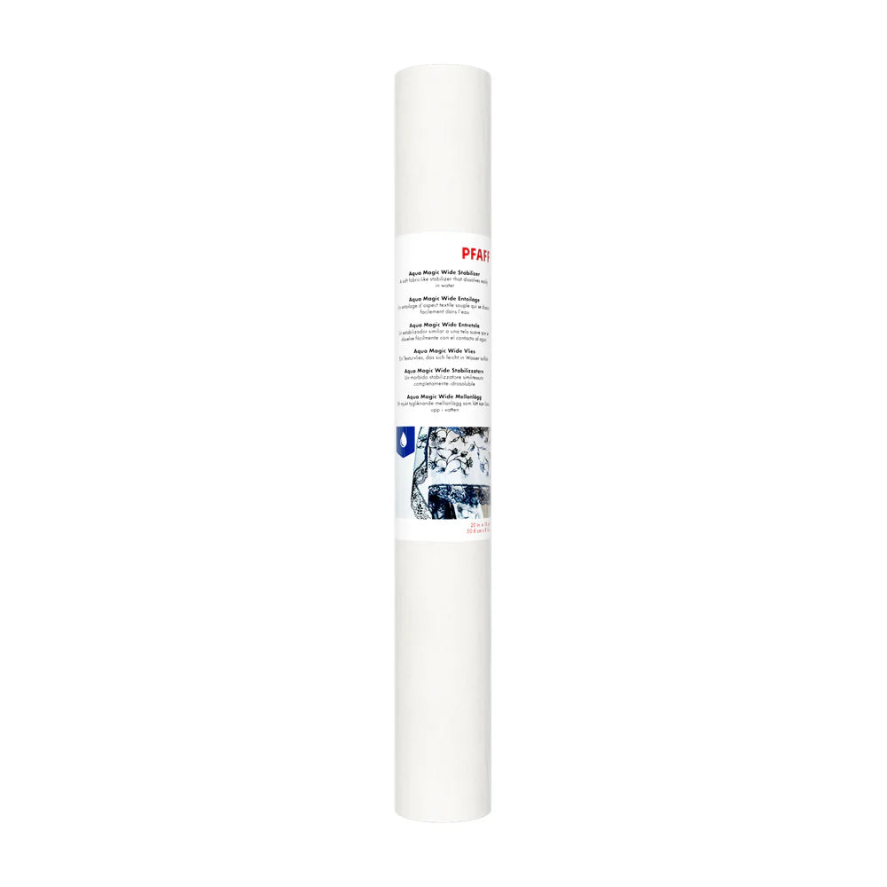 Aqua Magic Stabilizer Wide – Vandopløselig stabilisering til store broderiprojekter!