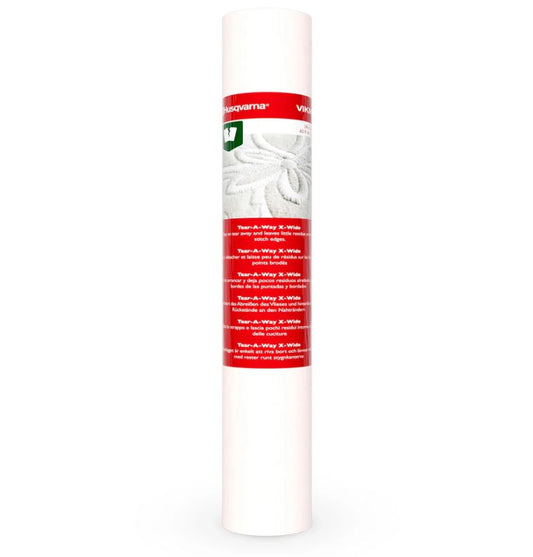 Tear-A-Way X Wide Stabilizer – Ekstra bred, rivbar stabilisering til broderi!