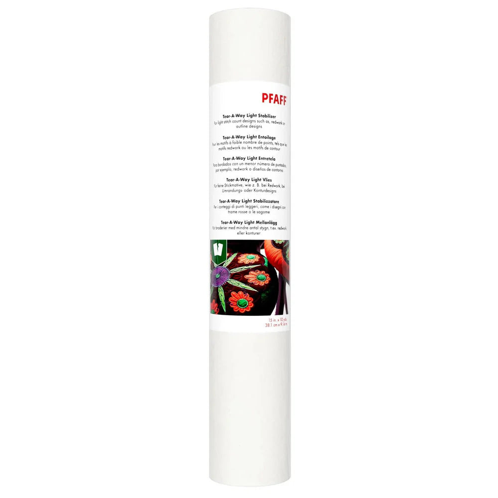 Tear-A-Way Stabilizer – Klassisk rivbar stabilisering til broderi!