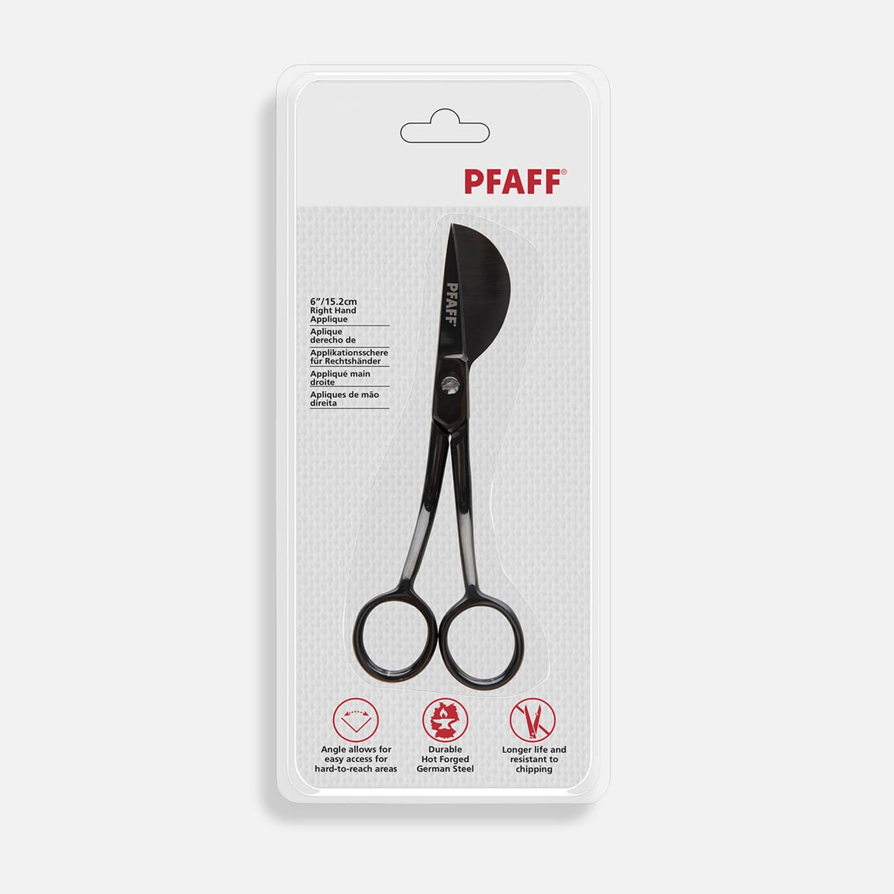 PFAFF Right Hand Applique Saks 6”