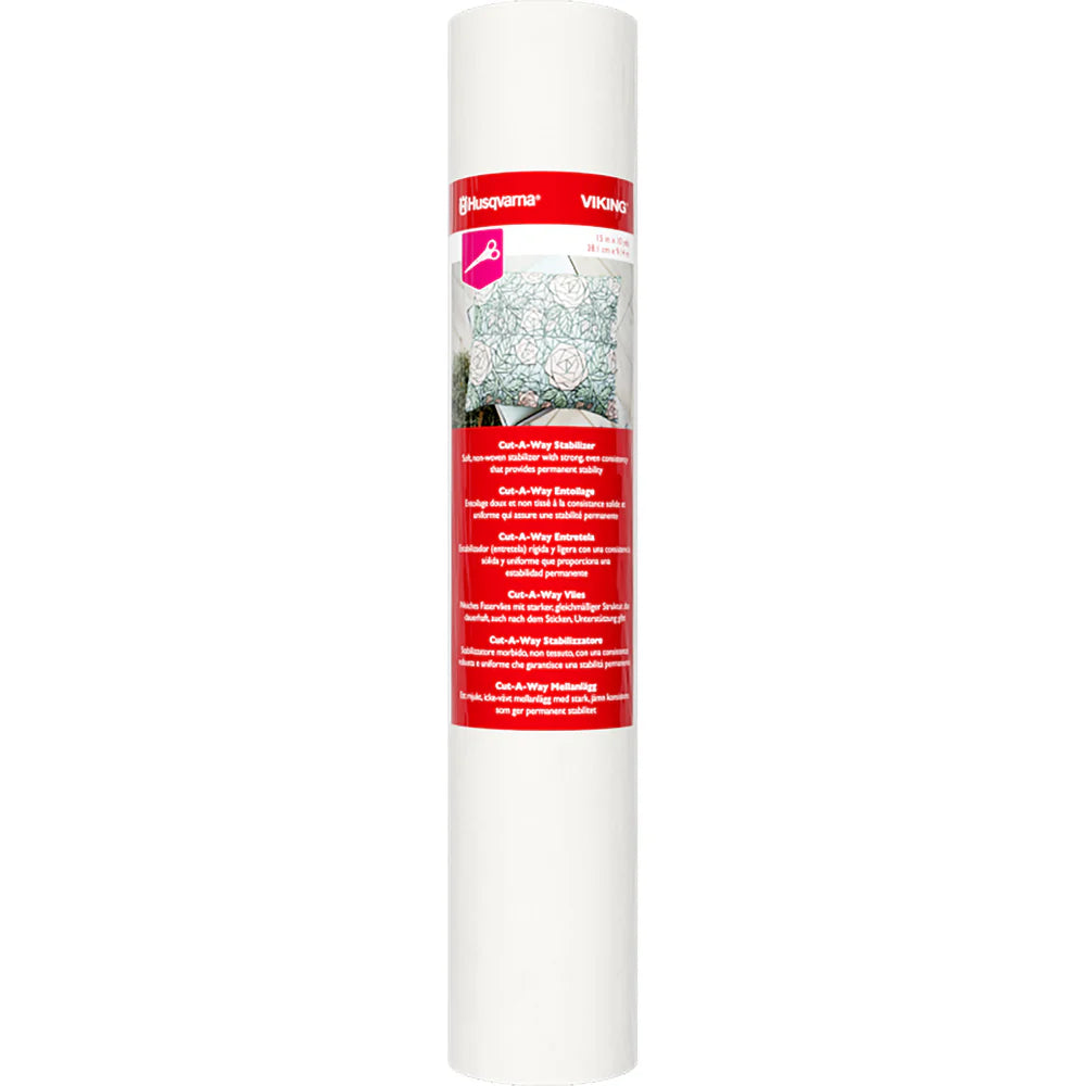 Cut-A-Way Stabilizer – Permanent stabilisering til professionelle broderiprojekter!