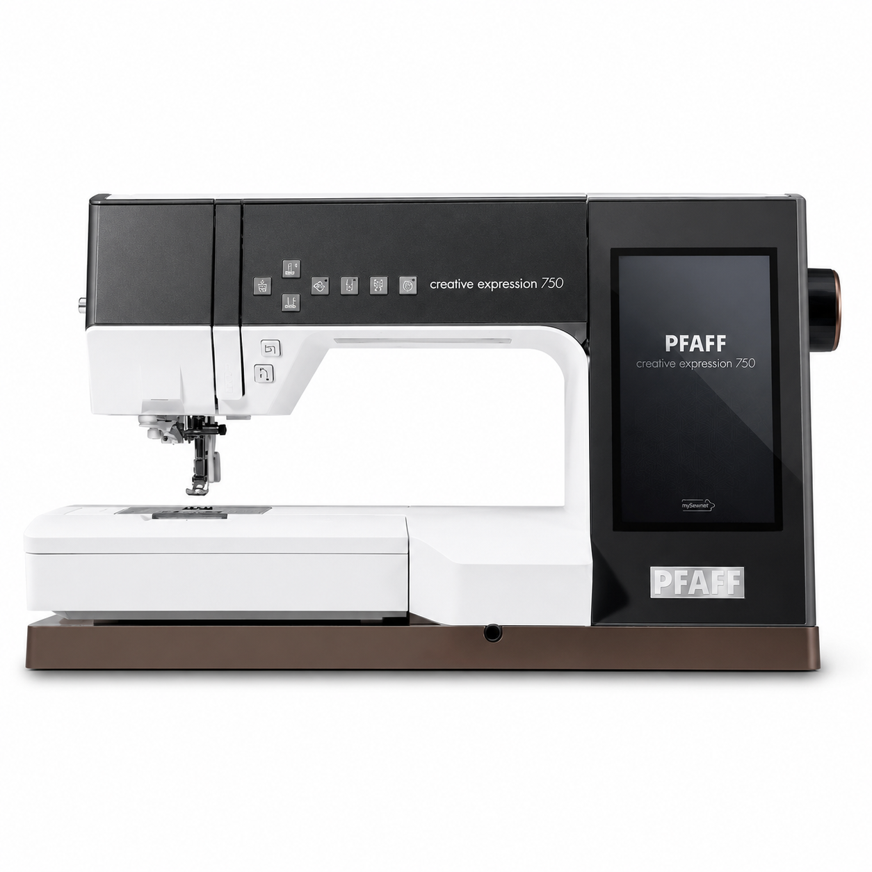 PFAFF® creative expression™ 750 sy- og broderimaskine